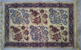 Hand Block Print Veggie Dye Cotton Rug Mat Dilijan 2' x 3'