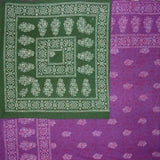 Floral Bouquet Reversible Duvet Cover Cotton 92" x 88" Fits Full-Queen