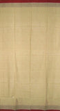 Bagru Block Print Curtain Drape Panel Cottonr 46" x 88" Barley