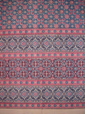 Moroccan Foulard Print Curtain Drape Panel Cotton 46" x 82" Salmon Pink