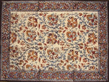 Kalamkari Block Print Cotton Table Placemat 19" x 13" Multi Color