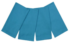 100% Cotton Napkins 20" x 20" Set of 4 Teal