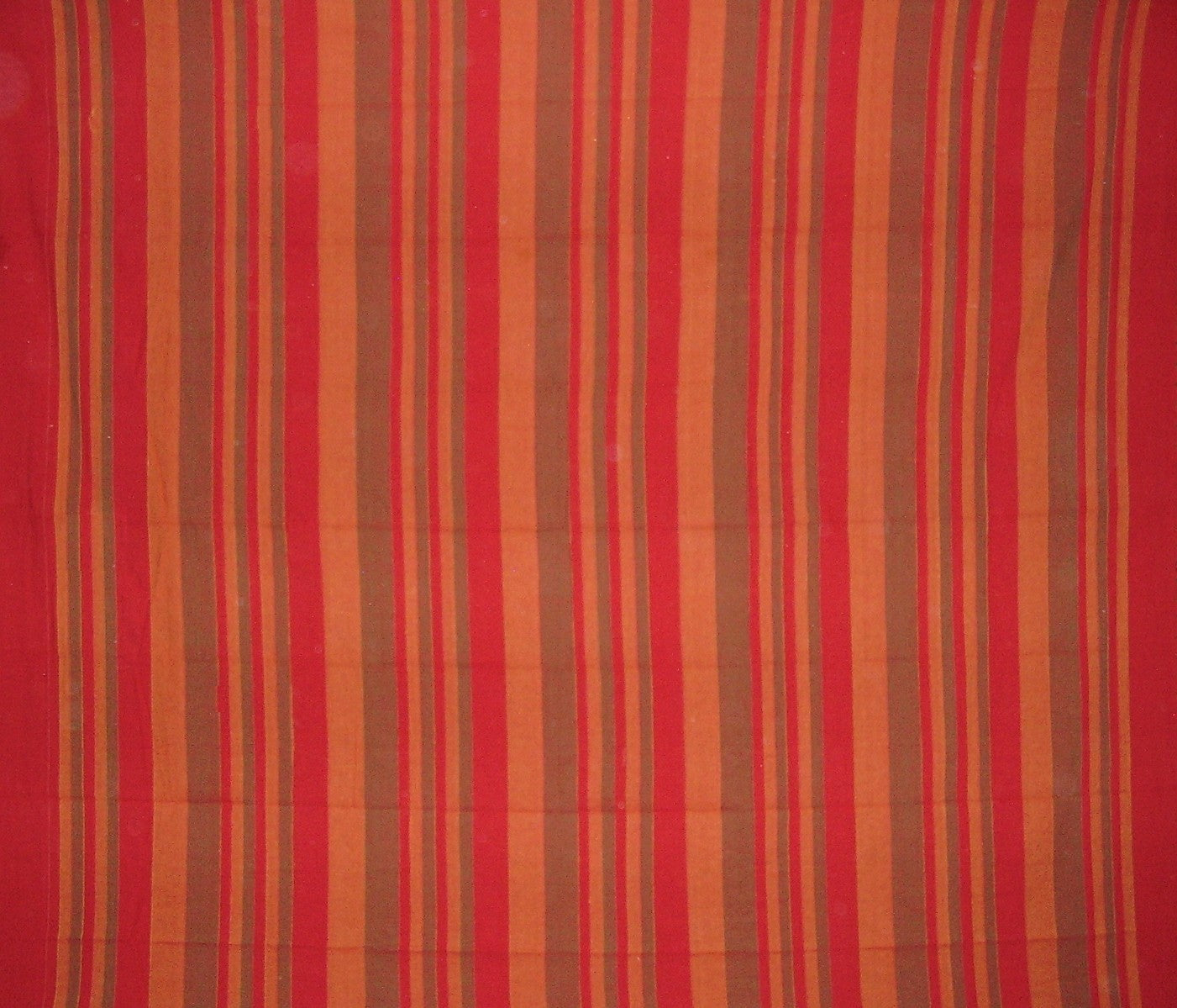 Heavy Cotton Ribbed Bedspread  98" x 88" Full Red