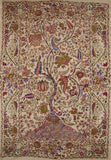 Homestead Tree of Life Wall Hanging Cotton Spread 90" x 60" Single Beige