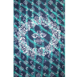 Celestial Batik Tapestry Cotton Spread 106" x 72" Twin Teal