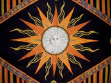 Celestial Tapestry Cotton Spread 102" x 70" Twin Orange