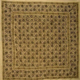 Veggie Dye Block Print Obliečka na prikrývku Bavlna 92" x 88" Vhodné pre celú kráľovnú