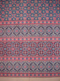 Moroccan Foulard Print Curtain Drape Panel Cotton 46" x 82" Salmon Pink