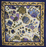 Whimsical Country Cotton Table Napkin 18" x 18" Blue