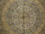 Kalamkari Block Print Tapestry Cotton Bedspread 108" x 108" Queen-King