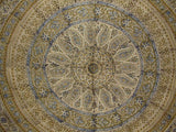 ממרח כותנה שטיח הדפס בלוק קלאמקרי 106 אינץ' x 70 אינץ' רב צבעים