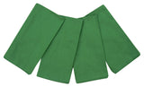 100% Cotton Napkins 20" x 20" Set of 4 Green