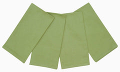 100% Cotton Napkins 20" x 20" Set of 4 Olive Green