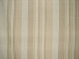Heavy Cotton Ribbed Bedspread  98" x 88" Tan on Beige