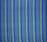 Heavy Cotton Ribbed Bedspread  98" x 88" Full Blue