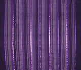 Heavy Cotton Ribbed Bedspread  98" x 88" Full Purple