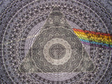 Poster Size 3D Pink Floyd Poster Cotton Wall Hanging 45" x 30" Black