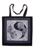 Školní nákupní taška Yin Yang DragonTote Bag 18 x 18 modrá 