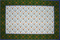 Buti Print bavlnené prestieranie na stôl 19" x 13" modrá 