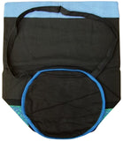 Celtic Dragon Backpack Sturdy Cotton 16 x 18 Blue 