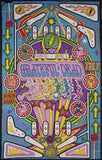 Grateful Dead Pinball Machine Coton Tenture Murale 90" x 60" Unique Multi Couleur