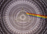 Pink Floyd Dark Side of the Moon 3-D vægophæng 90" x 60" Single Black