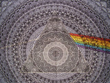 Pink Floyd Dark Side of the Moon 3D-Wandbehang, 228,6 x 152,4 cm, einzeln, Schwarz